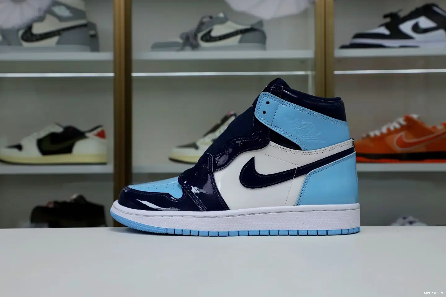 1 JORDAN WMNS 'BLUE AIR CHILL' RETRO Kimikick OG HIGH 0812